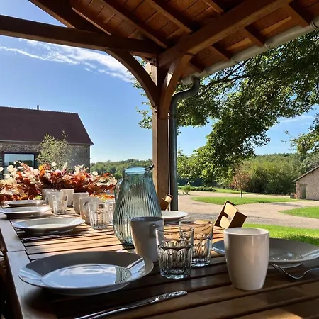 Dom wakacyjny Spacieux A Montbeugny, 14 Pers., Animaux Acceptes - Fr-1-489-593 *